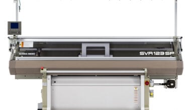 SHIMA SEIKI SVR123SP computerised flat knitting machine