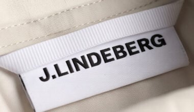 J.Lindeberg garment label
